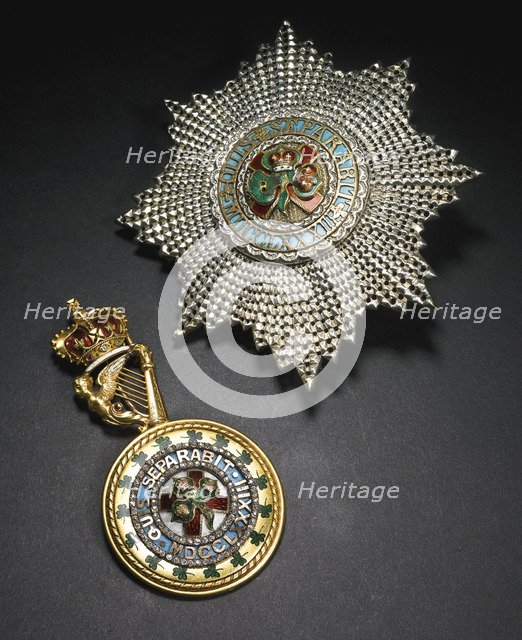 Order of Saint Patrick, Grand Master's set of insignia.