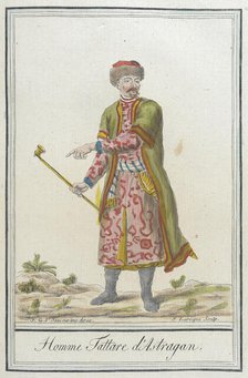 Costumes de Différents Pays, 'Homme Tattare d'Astragan', c1797. Creators: Jacques Grasset de Saint-Sauveur, LF Labrousse.