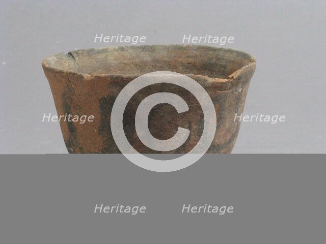 Bowl, Coptic, 4th-7th century. Creator: Unknown.