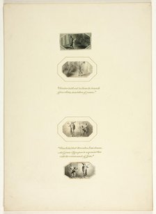 Study for a plate from Telemachus, c. 1797. Creator: Thomas Stothard.