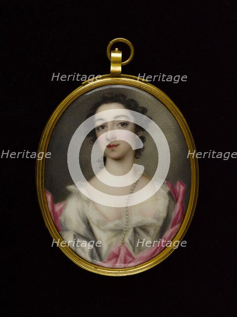 Portrait of a young woman, between 1700 and 1750. Creator: English School.