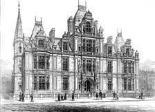 Westminster Townhall, opened by the Duke of Buccleuch, High Steward, 1883. Creator: Unknown.