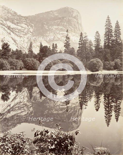 Mirror Lake, Yosemite, ca. 1872, printed ca. 1876. Creator: Attributed to Carleton E. Watkins.
