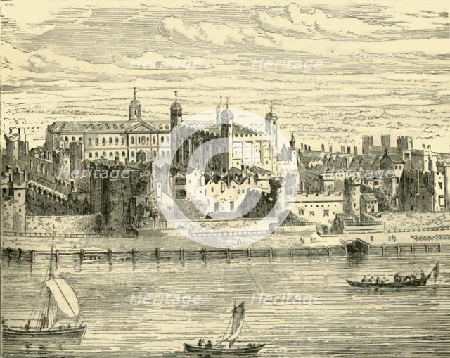 'The Tower of London', 1890.   Creator: Unknown.