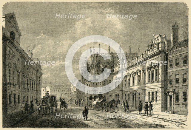 'Margaret Street, Westminster', (1881). Creator: Unknown.