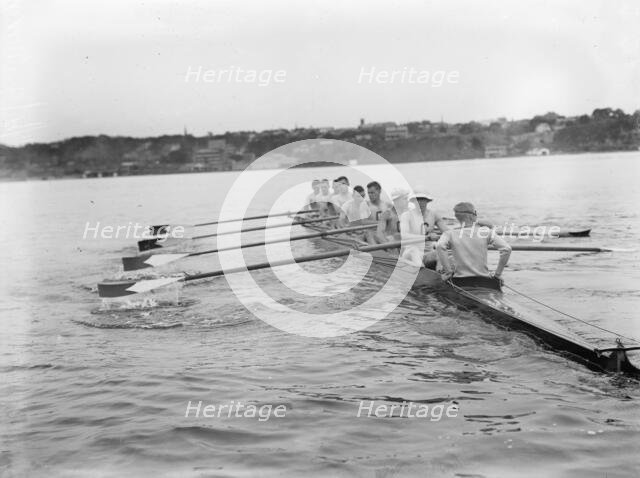 Cornell Varsity, Po'k'psie 6/17/11, 1911. Creator: Bain News Service.