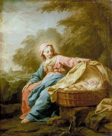 'Rest on the Flight into Egypt', 1756. Artist: Jean Bernard Restout