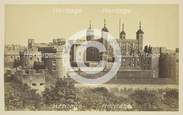 The Tower of London, 1850-1900. Creator: Unknown.