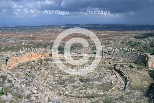 Roman theatre, Cyrene, Libya. 