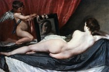 'The Toilet of Venus' ('The Rokeby Venus'), 1647-1651.  Artist: Diego Velázquez