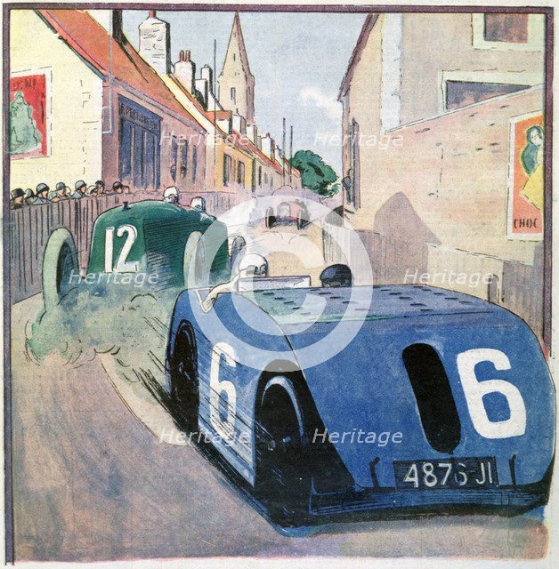 French Grand Prix, Circuit de Touraine, Tours, France, 1923. Artist: Unknown