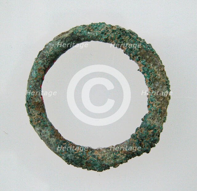 Plain Ring, Frankish, 7th century. Creator: Unknown.