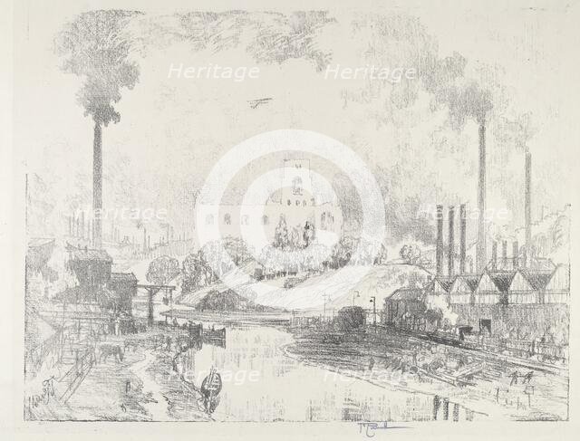 Peace and War, 1916. Creator: Joseph Pennell.