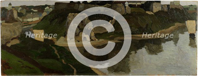 Pskov. View of the Kremlin.