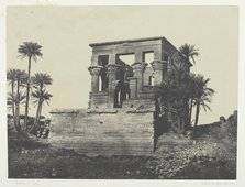 Temple Hypêthre, Philoe; Nubie, 1849/51, printed 1852. Creator: Maxime du Camp.
