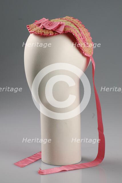 Cap, American, ca. 1870. Creator: Unknown.