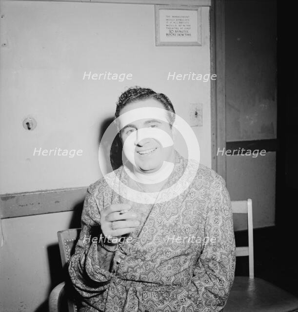 Portrait of Dick Stabile, New York, N.Y.(?), ca. Aug. 1946. Creator: William Paul Gottlieb.