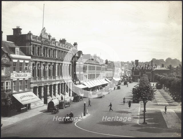 Blue Boar Row, Salisbury, Wiltshire, Wiltshire, 1925-1935. Creator: Unknown.