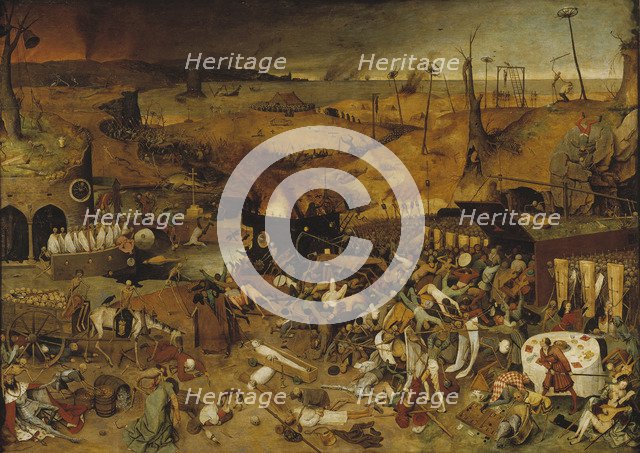 The Triumph of Death, ca 1562-1563. Artist: Bruegel (Brueghel), Pieter, the Elder (ca 1525-1569)