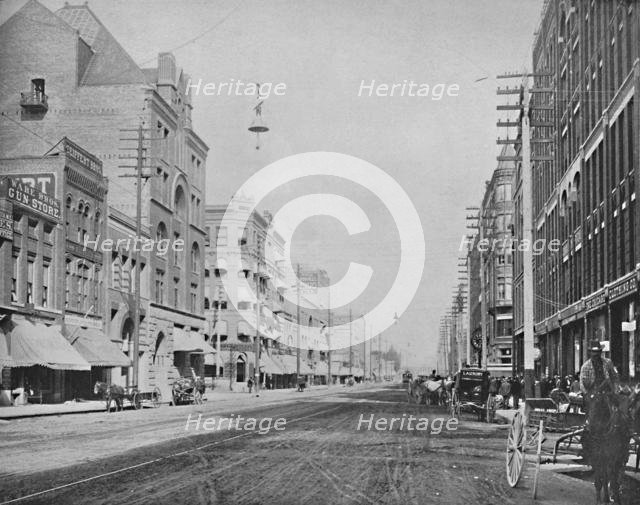 'Riverside Avenue, Spokane, Washington', c1897. Creator: Unknown.