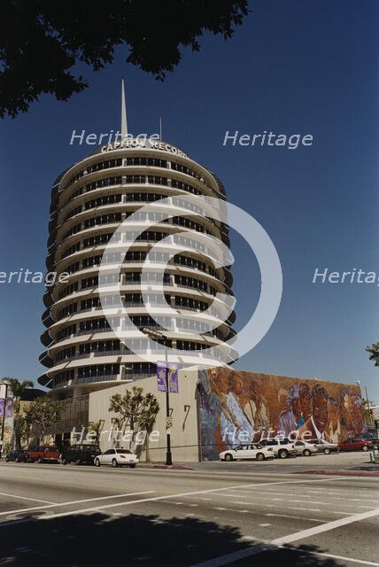 Capital Records Building, Los Angeles, 2000. Creator: Brian Foskett.