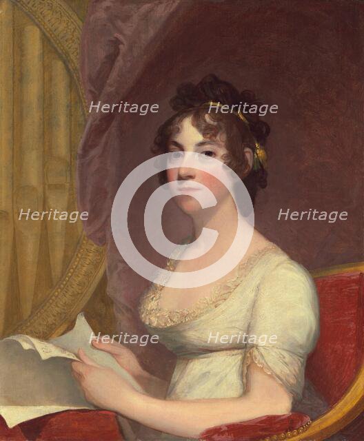 Anna Maria Brodeau Thornton (Mrs. William Thornton), 1804. Creator: Gilbert Stuart.