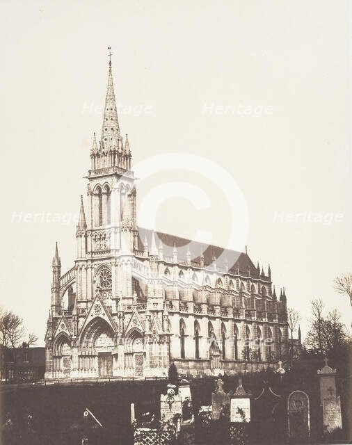Notre Dame de Bonsecours, près Rouen, 1852-54. Creator: Edmond Bacot.