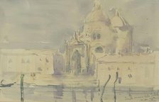 Santa Maria della Salute, 1918. Creator: Martin Hardie.