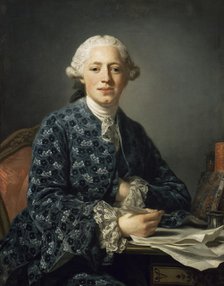 Portrait of Thure Leonard Klinckowström (1735-1821), 1758. Creator: Roslin, Alexander (1718-1793).