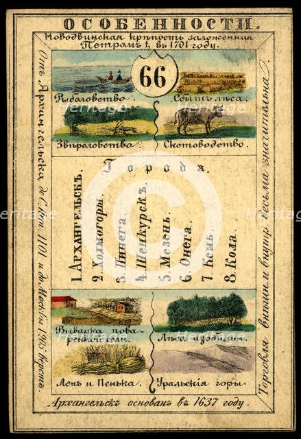 Arkhangelsk Province, 1856. Creator: Unknown.