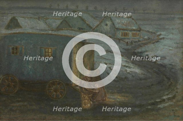 The Caravan, 1910. Creator: William Degouve de Nuncques.