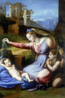 'The Virgin of the Veil', early 16th century. Artist: Raphael