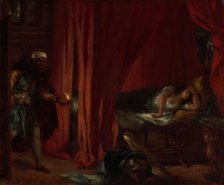 Othello and Desdemona, c1848. Creator: Delacroix, Eugène (1798-1863).