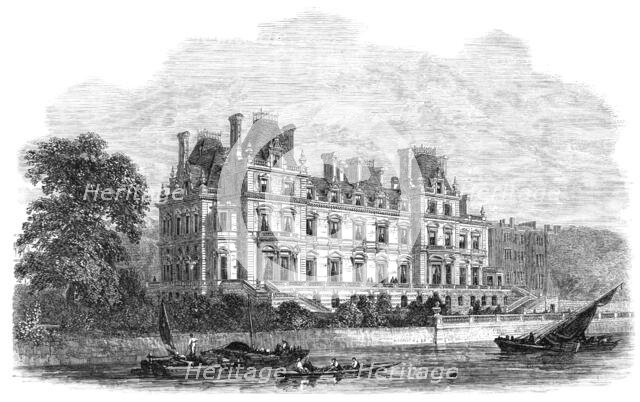 Montagu-House, Whitehall, the residence of the Duke of Buccleuch, 1864. Creator: Unknown.