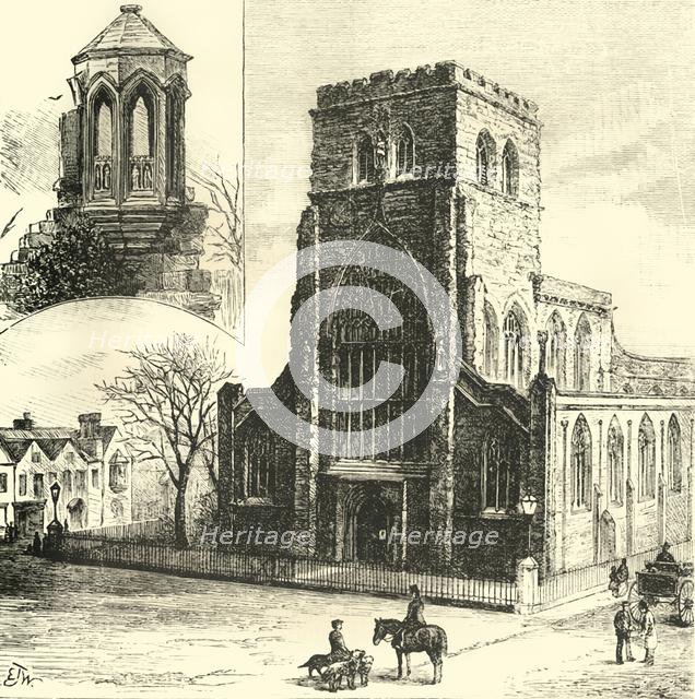 'The Refectory Pulpit. The Abbey Church', 1898. Creator: Unknown.