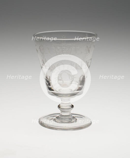 Rummer, England, 1820. Creator: Unknown.