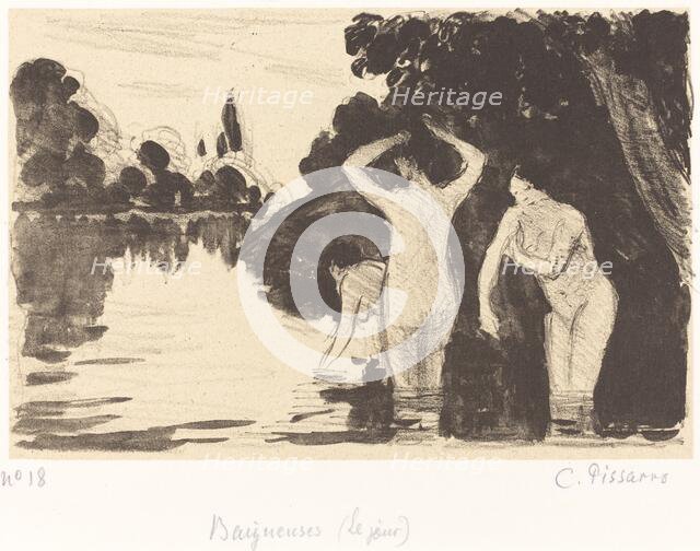 Baigneuses, c. 1895. Creator: Camille Pissarro.