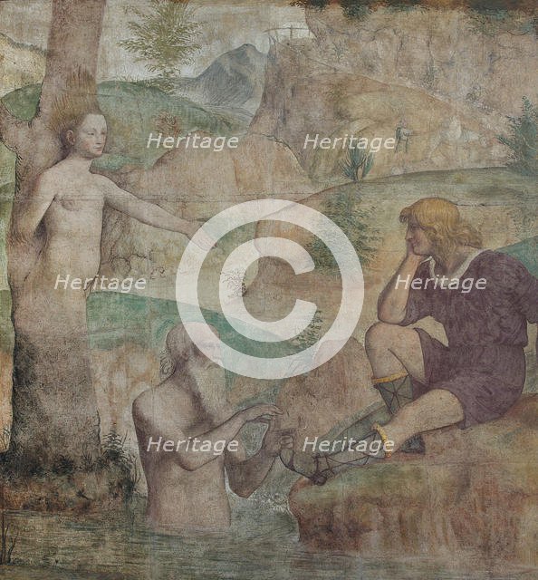 Severe comforted by Driope and Tavaiano, 1513-1514. Creator: Luini, Bernardino (ca. 1480-1532).