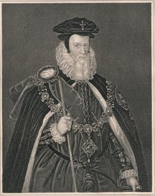 'William Cecil, Lord Burghley.', (early-mid 19th century).  Creator: Henry Thomas Ryall.