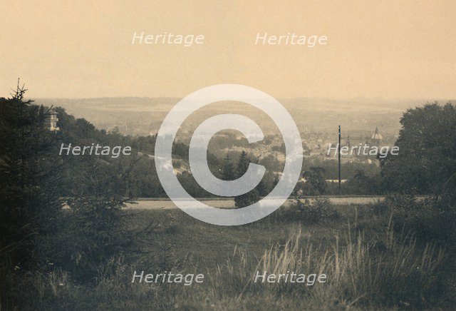 'Panorama pris du Châlet Forestier', c1900. Artist: Unknown.