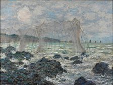 Fishing nets at Pourville, 1882. Creator: Monet, Claude (1840-1926).