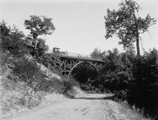 Fort Sheridan, Ill., Ravine Bridge, between 1880 and 1899. Creator: Unknown.