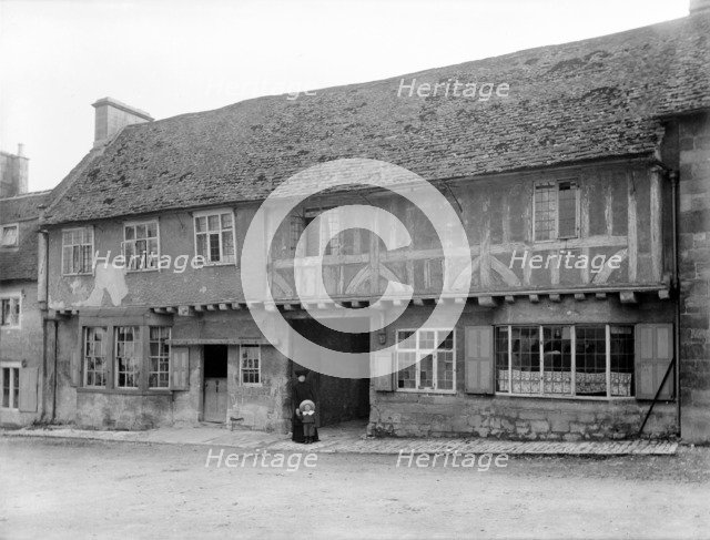 The Green, Northleach, Northleach With Eastington, Gloucestershire, c1860-c1922. Artist: Henry Taunt