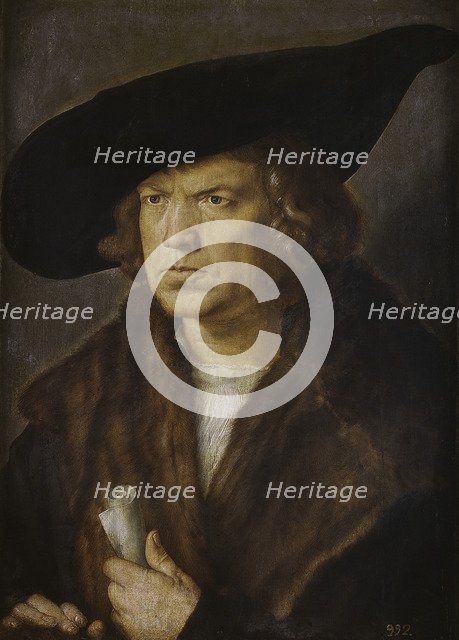 Portrait Of An Unknown Man. Artist: Dürer, Albrecht (1471-1528)