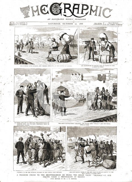 ''The Graphic, Front Cover Saturday October 27. 1888', 1888. Creator: Unknown.