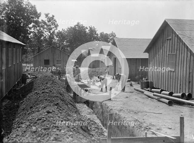 Camp, 1917 or 1918. Creator: Harris & Ewing.