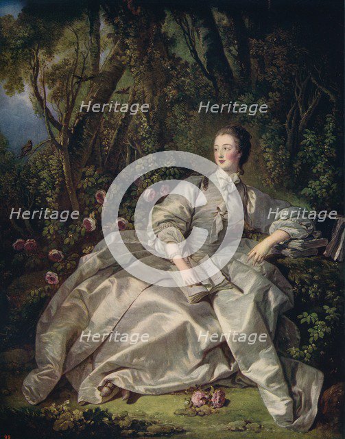 'The Marquis De Pompadour', 1758, (c1915). Artist: Francois Boucher.