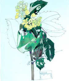 Berberis, Walberswick, 1915. Creator: Charles Rennie Mackintosh.