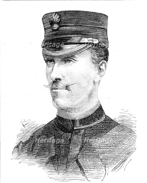 Lieutenant Inman, 60th Rifles, killed in the Transvaal, 1881. Creator: Unknown.