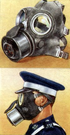 Air Raid Precautions, cigarette card, British, 1938. Artist: Unknown